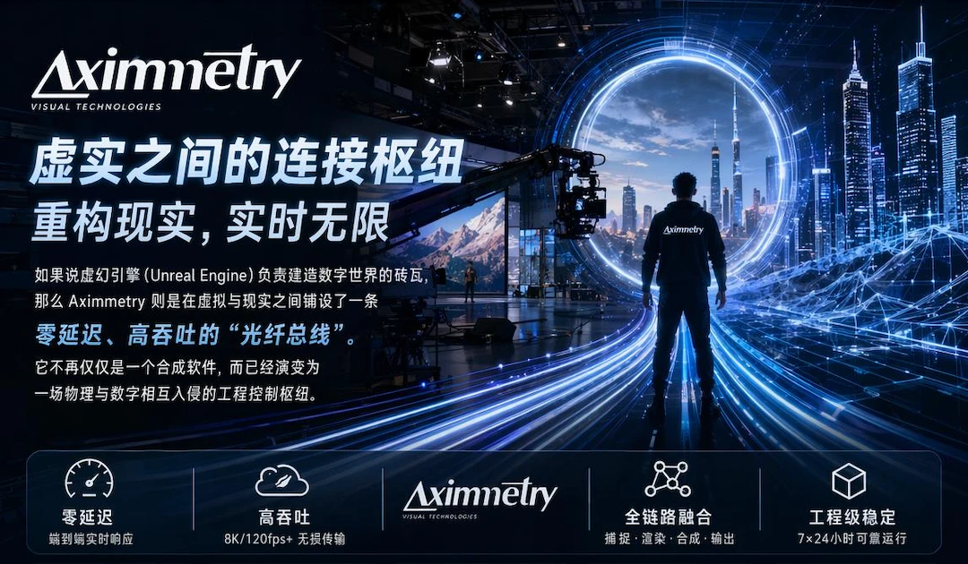 实时引擎的物理入侵：Aximmetry 重构虚实边界的工程逻辑