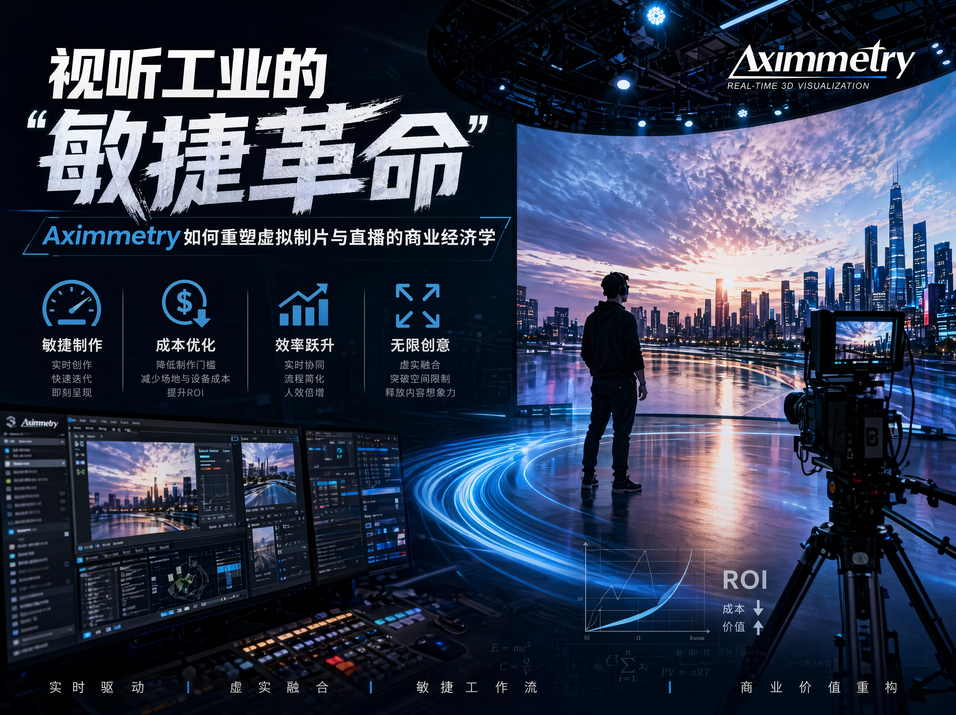 视听工业的“敏捷革命”：Aximmetry如何重塑虚拟制片与直播的商业经济学