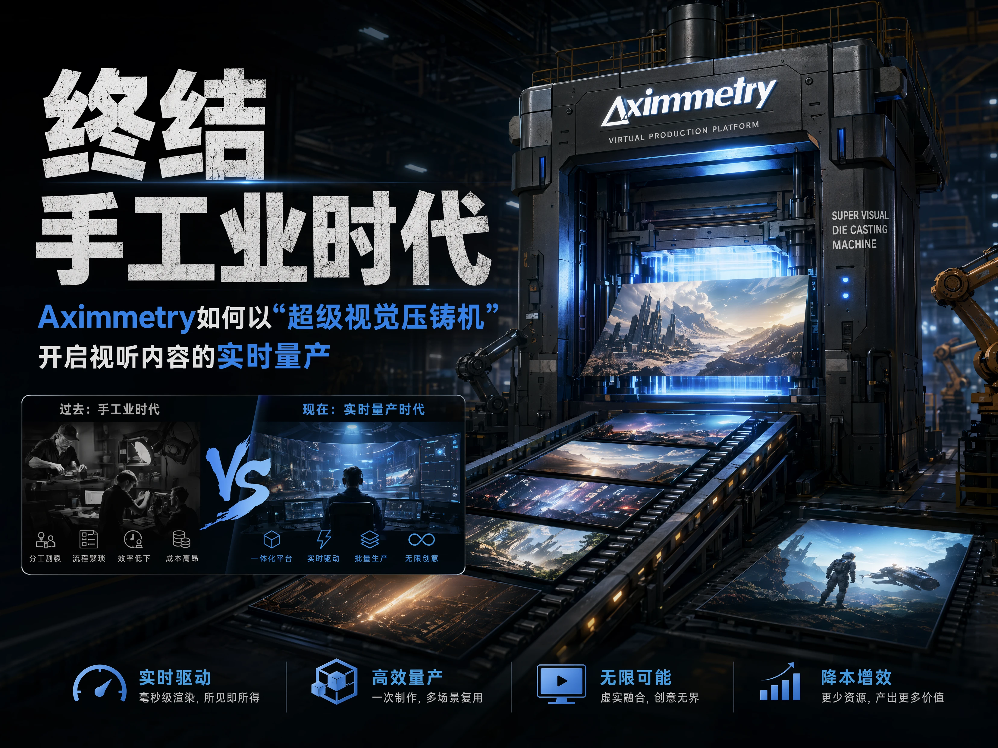 终结手工业时代：Aximmetry如何以“超级视觉压铸机”开启视听内容的实时量产