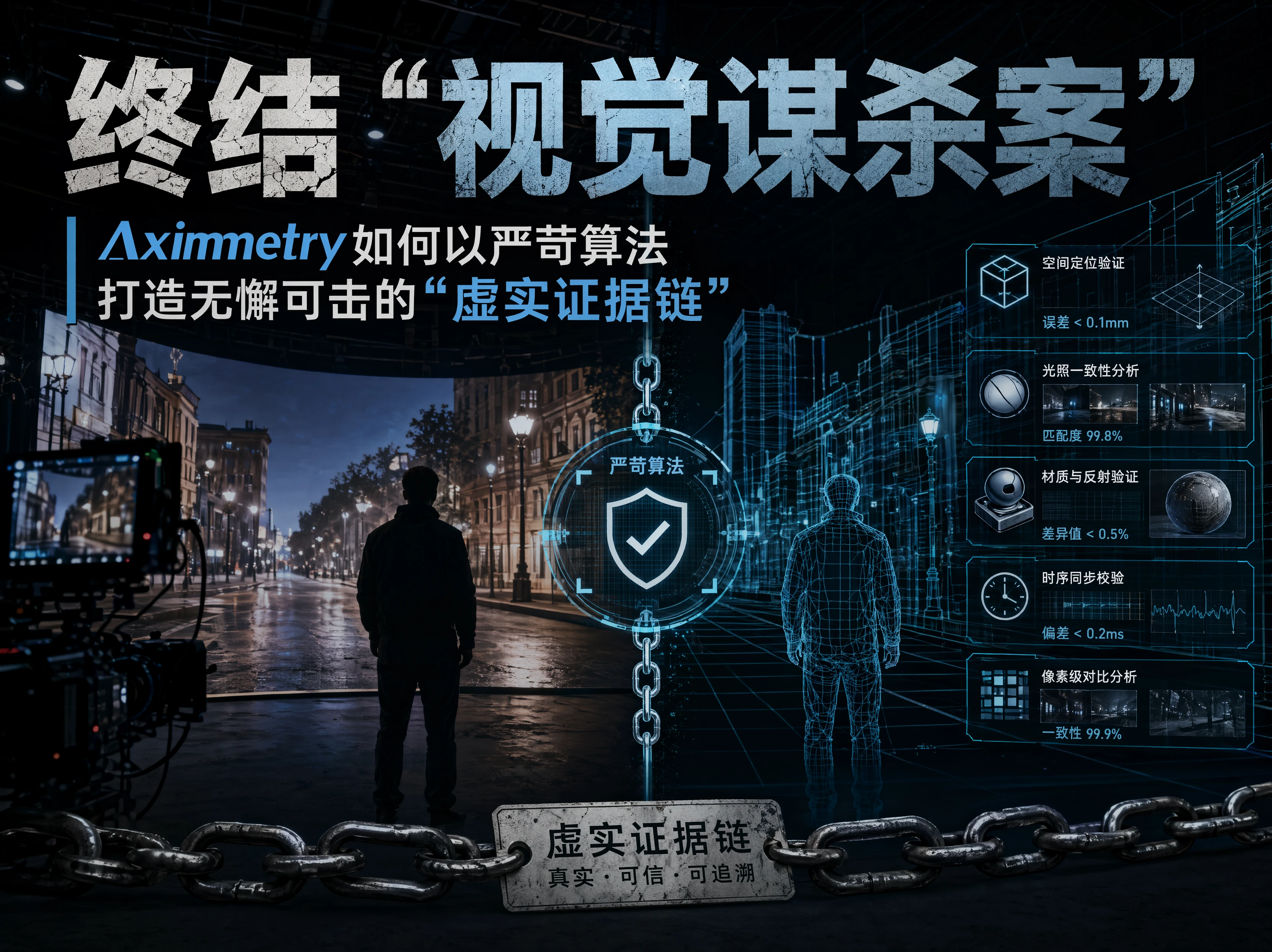 终结“视觉谋杀案”：Aximmetry如何以严苛算法打造无懈可击的“虚实证据链”