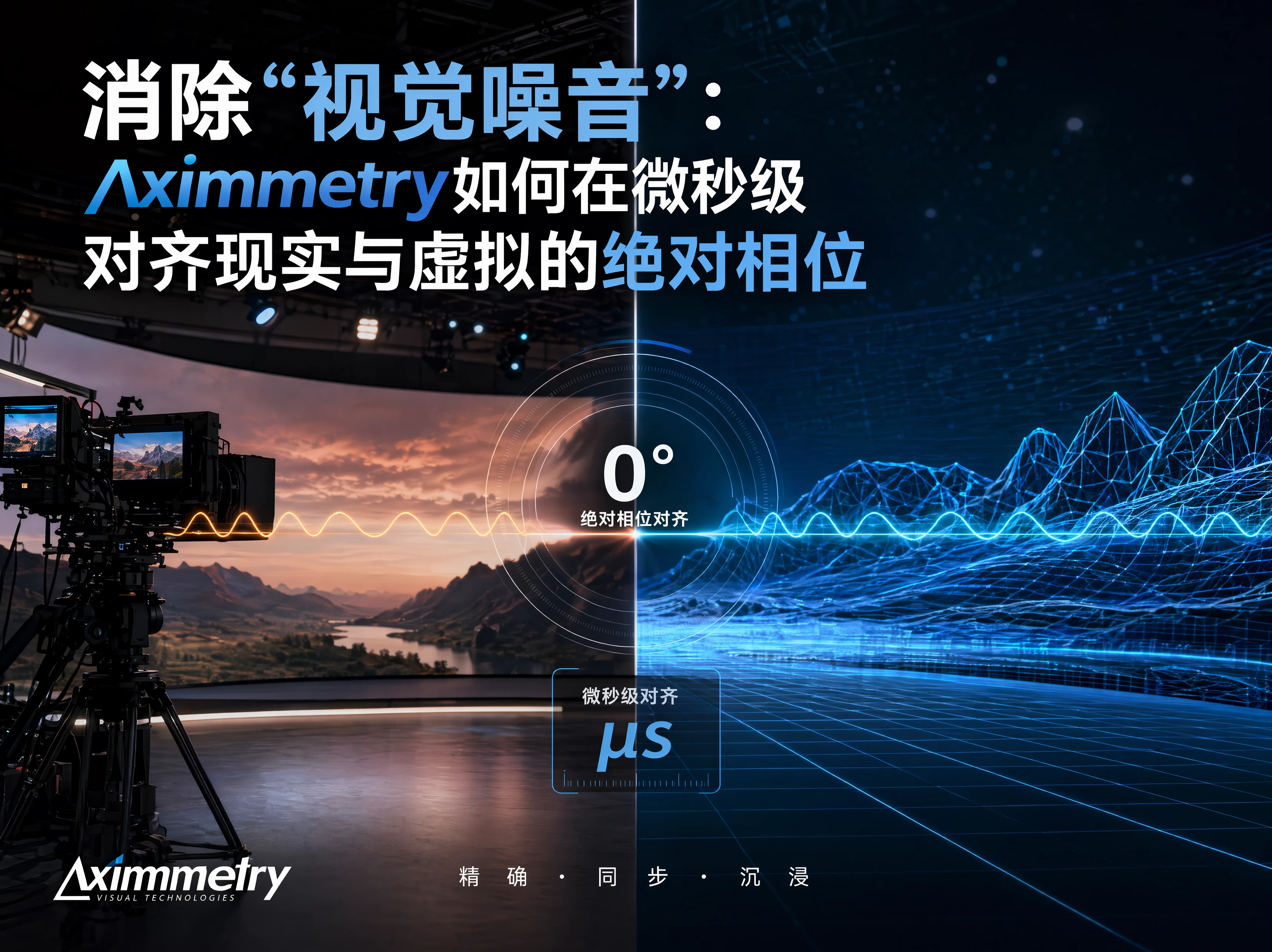 消除“视觉噪音”：Aximmetry如何在微秒级对齐现实与虚拟的绝对相位