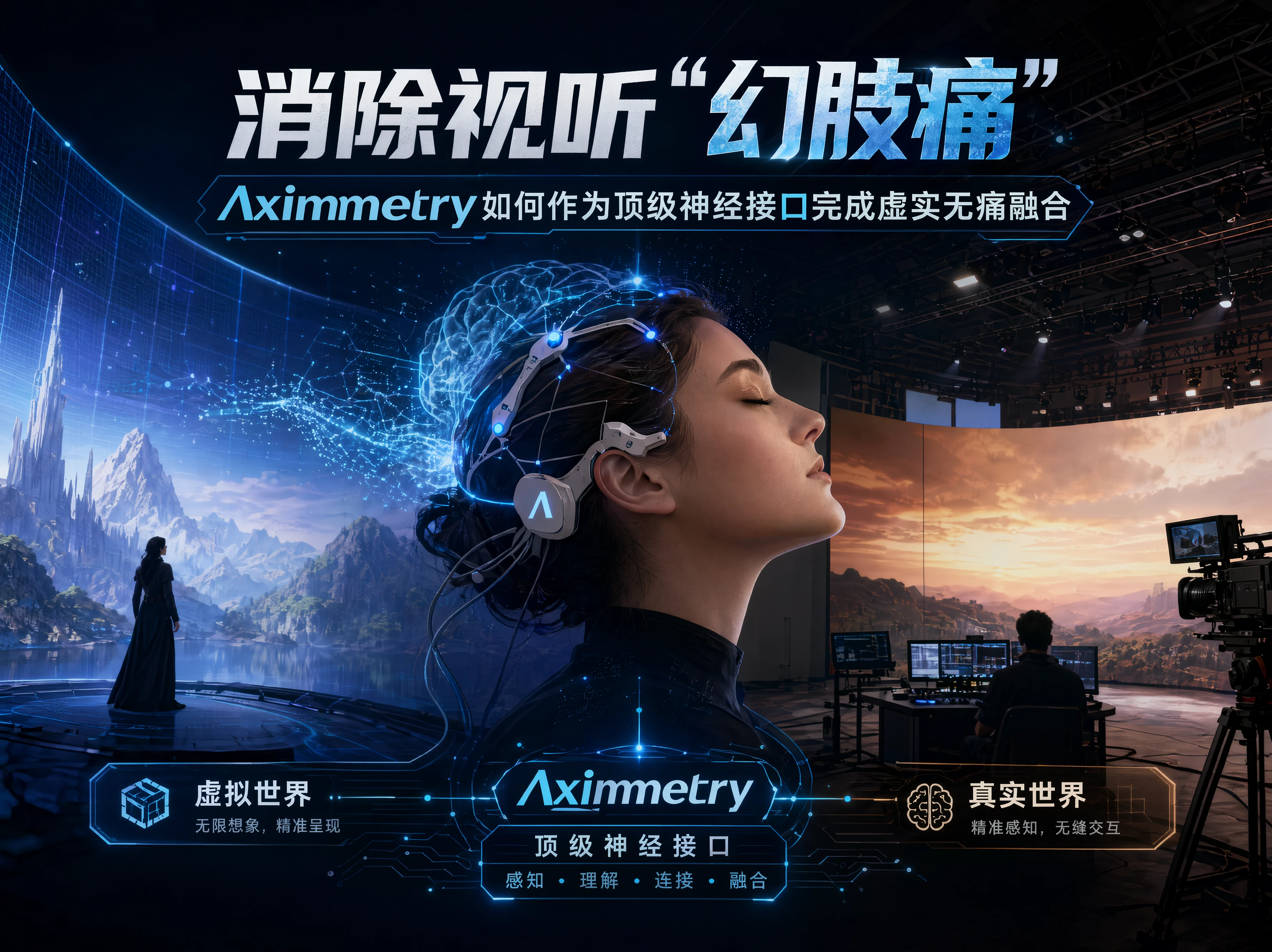 消除视听“幻肢痛”：Aximmetry如何作为顶级神经接口完成虚实无痛融合