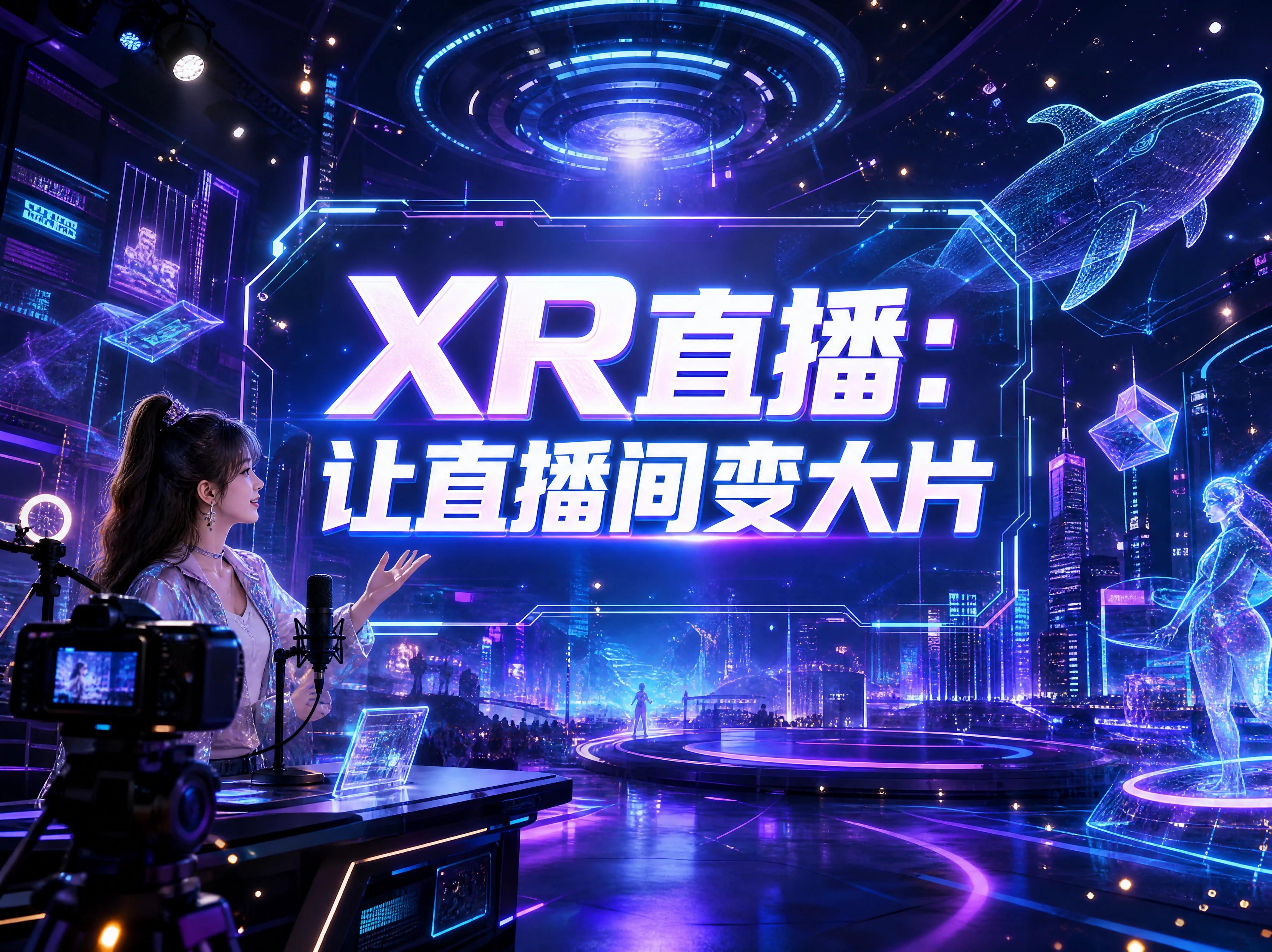 XR直播：让直播间变大片