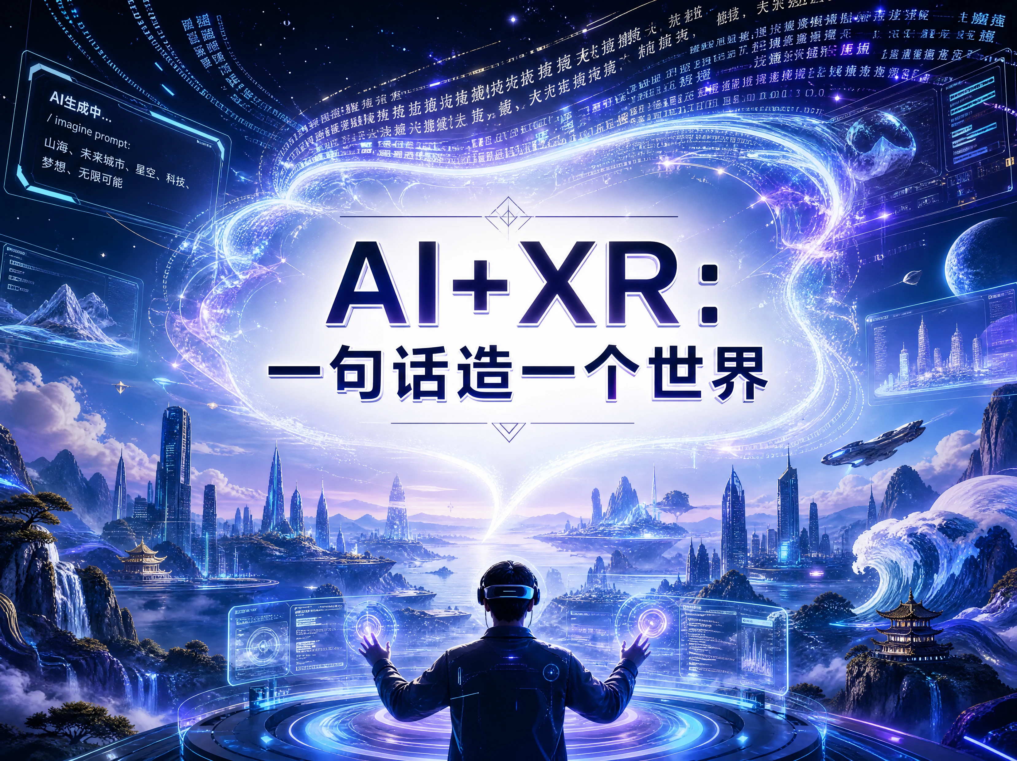 AI+XR：一句话造一个世界