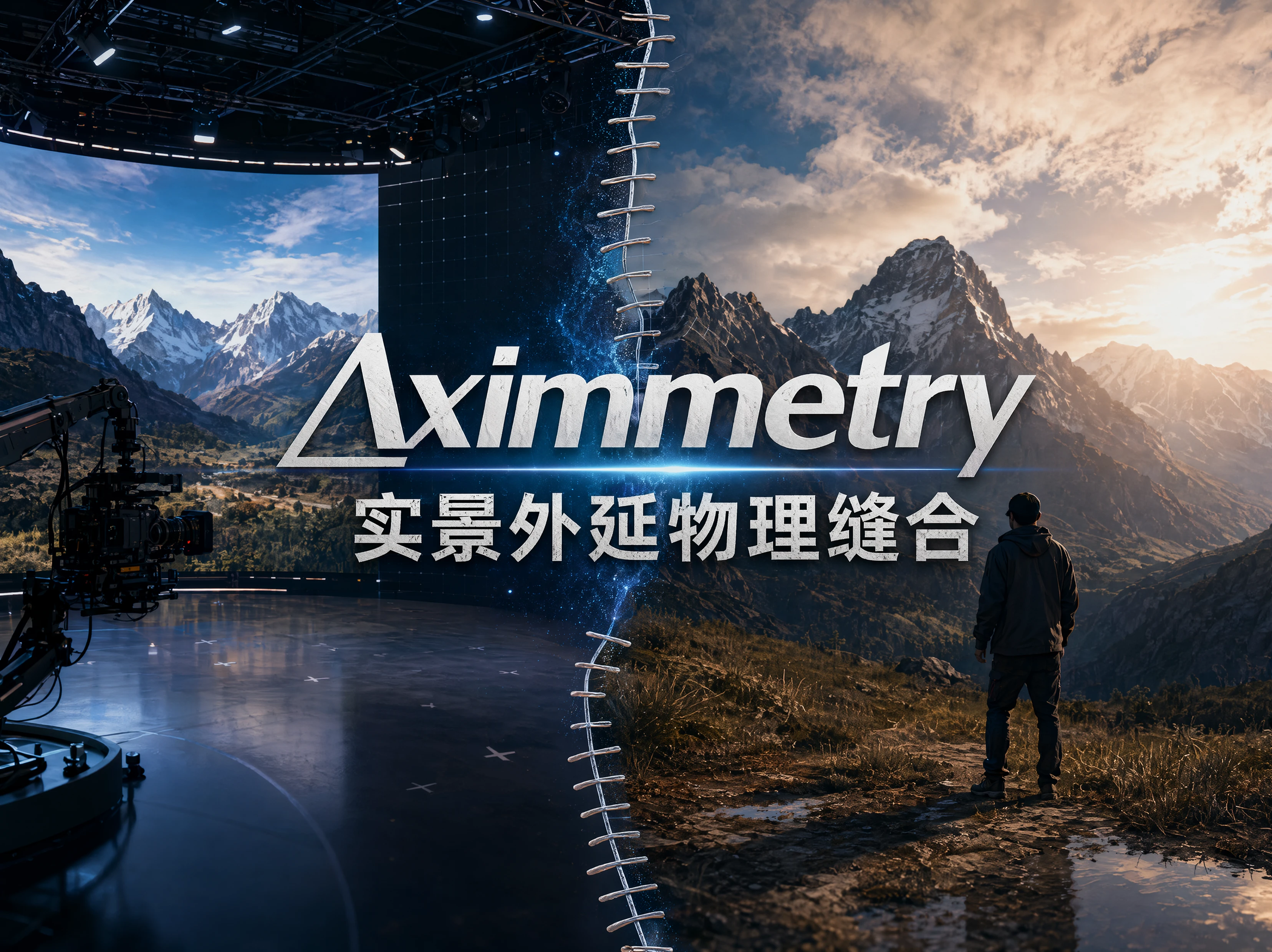 Aximmetry：实景外延物理缝合
