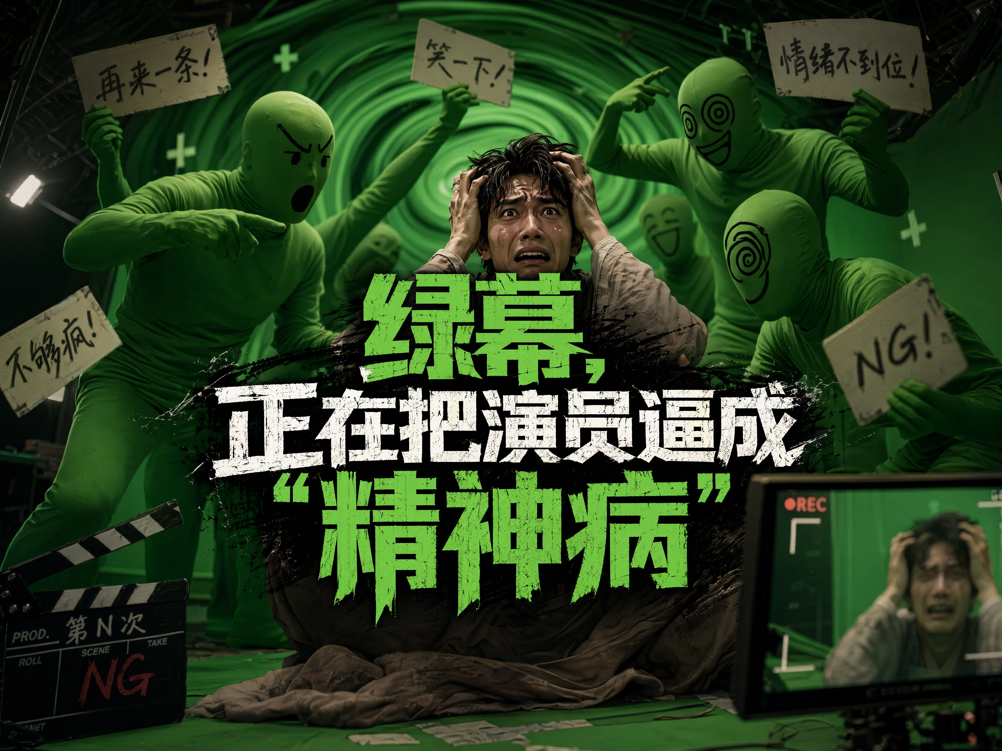 绿幕，正在把演员逼成“精神病”