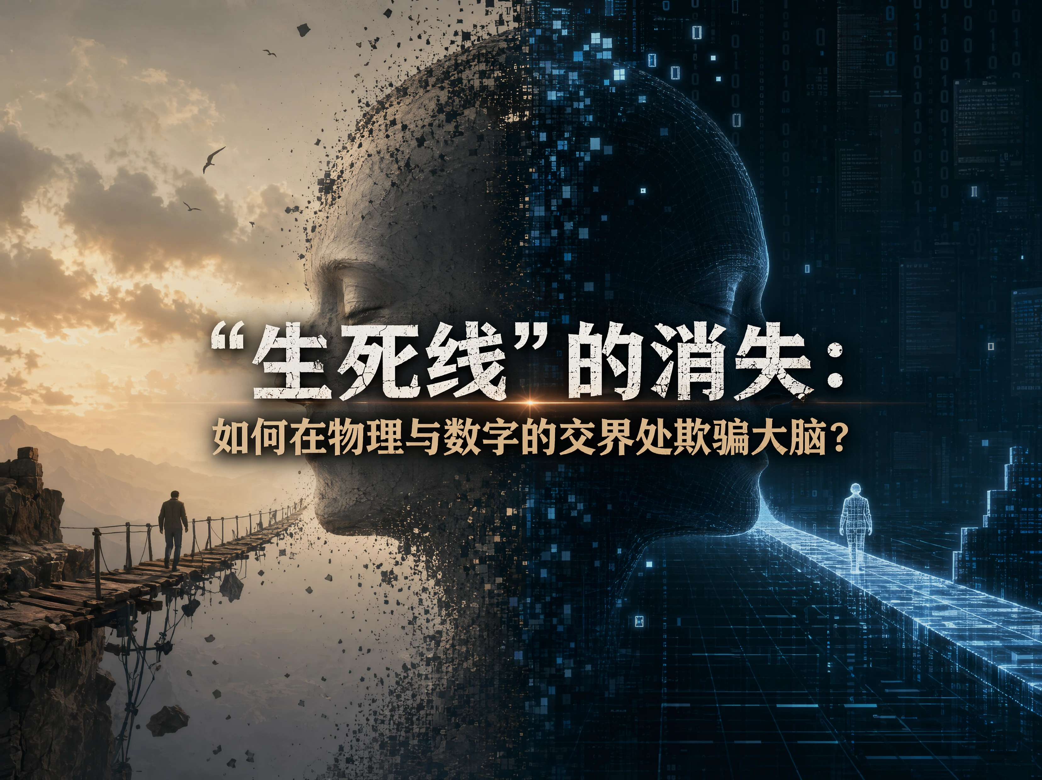“生死线”的消失：如何在物理与数字的交界处欺骗大脑？