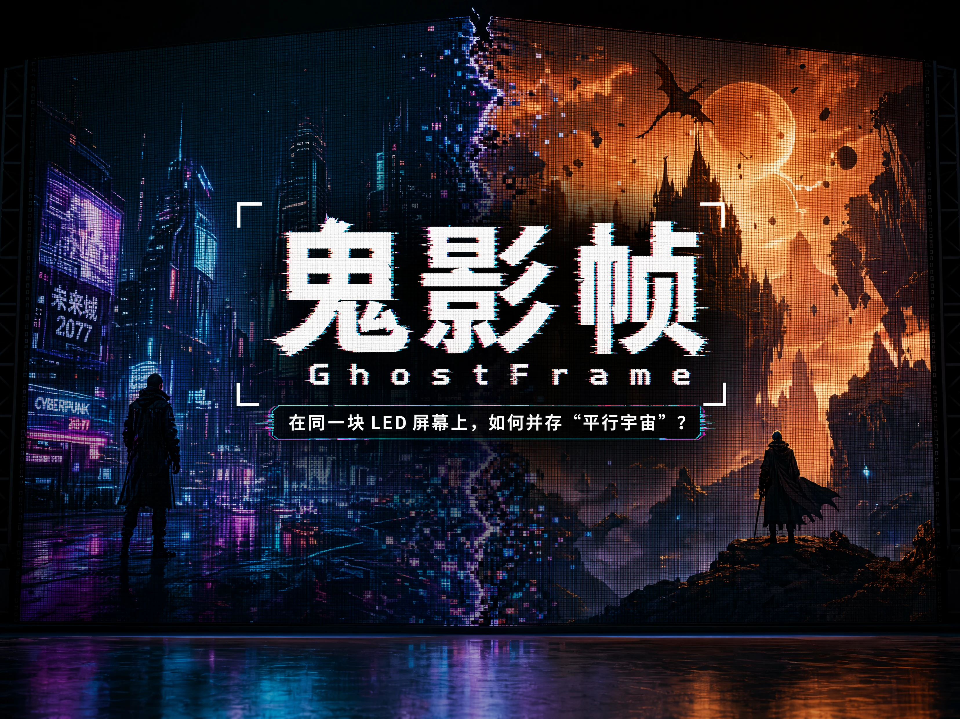 鬼影帧（GhostFrame）：在同一块 LED 屏幕上，如何并存“平行宇宙”？