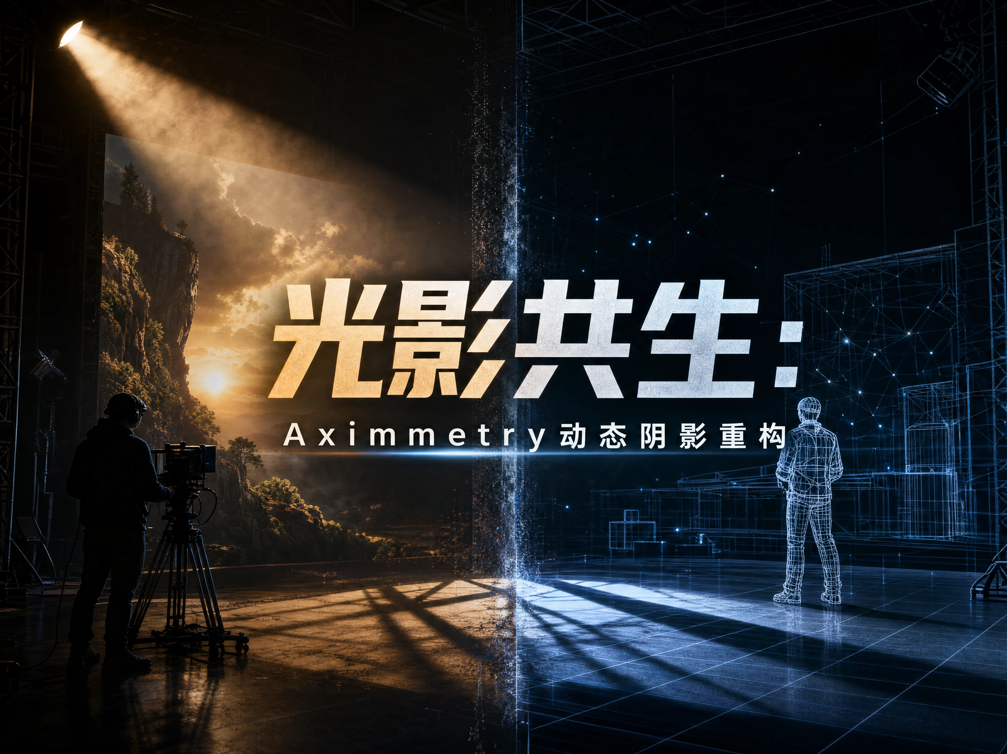 光影共生：Aximmetry动态阴影重构