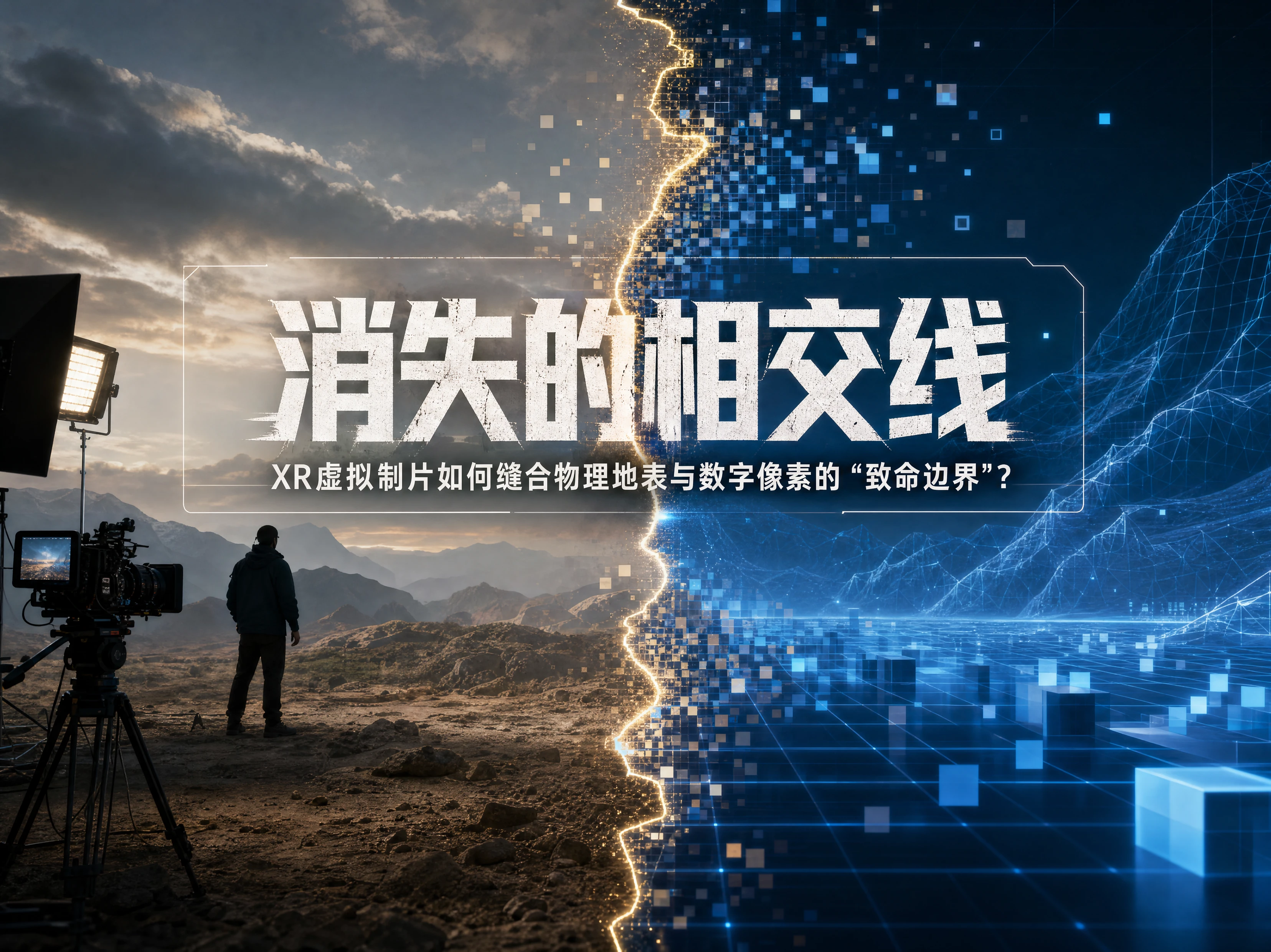 “消失的相交线”：XR虚拟制片如何缝合物理地表与数字像素的“致命边界”？